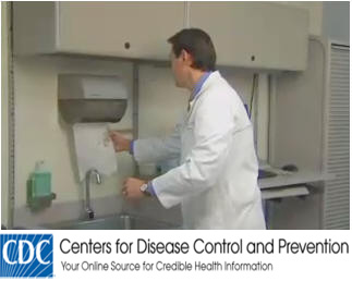 Cómo lavarse y secarse las manos - Indicaciones de los CDC