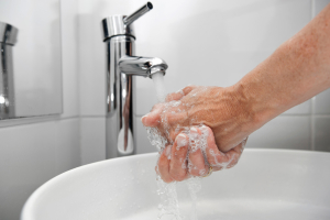 préparation des aliments   lavage et séchage des mains